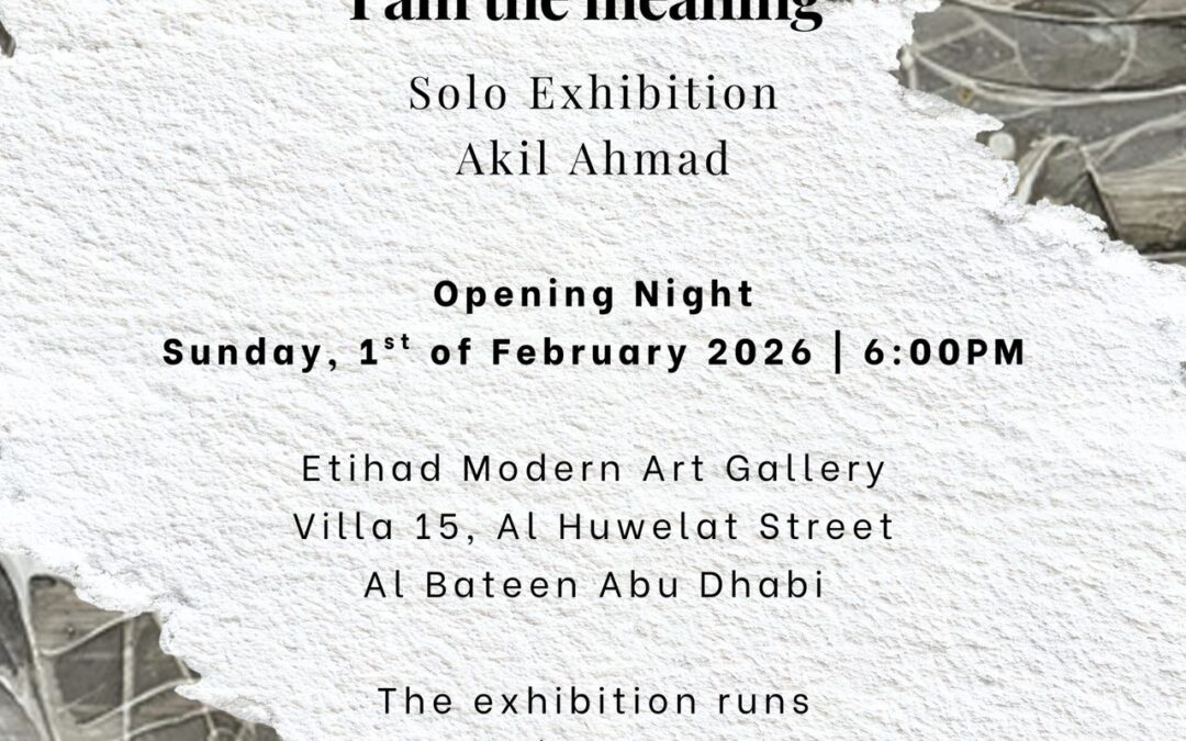 I Am The Letter, I Am The Meaning by Akil Ahmad